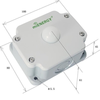 BAOHONG MI-ZD Senzor svetla pre inteligentné poľnohospodárstvo – meranie osvetlenia, RS485 rozhranie, napájanie DC24V, presnosť ±5%