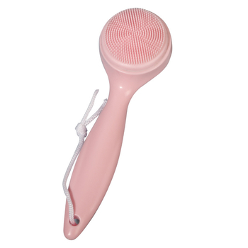 3D χειροκίνητη σιλικόνη βούρτσα καθαρισμού προσώπου με μακριά λαβή για αφαίρεση μαύρων στιγμάτων