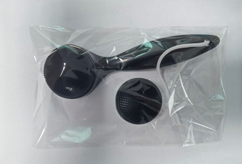 3D χειροκίνητη σιλικόνη βούρτσα καθαρισμού προσώπου με μακριά λαβή για αφαίρεση μαύρων στιγμάτων