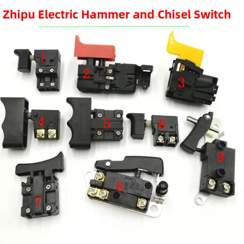 Spínač pre elektrické kladivo/sekaciu vŕtačku, 36V, pre nerezovú oceľ