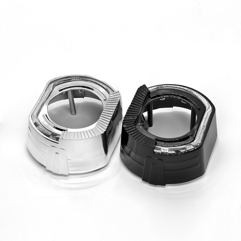 Far LED cu lentilă bifocală, ghid de lumină semicircular sport, compatibil universal, 5W, 9–36V, IP55, 100 lm, 50.000 h