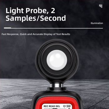 Luxmérő — nagy pontosságú megvilágításmérő fényképezéshez, lumenek és fényintenzitás mérése