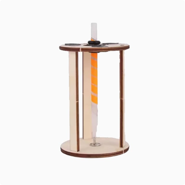 STEAM hariduskomplekt lastele: Füüsika eksperimendid, DIY tehnoloogia materjalid, Puidust konstruktsioon, Mõeldud vanusele 7–14 aastat