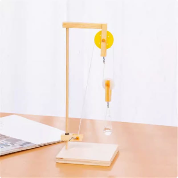 STEAM hariduskomplekt lastele: Füüsika eksperimendid, DIY tehnoloogia materjalid, Puidust konstruktsioon, Mõeldud vanusele 7–14 aastat