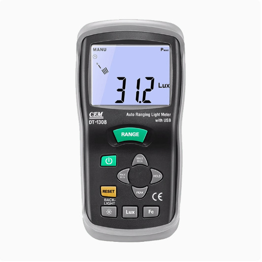 DT-1308 Digitális megvilágításmérő szenzorral