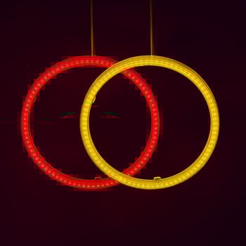 Far COB Angel Eye Halo pentru mașină, lampă LED pentru far, decor DRL, universal, 5W, 9–24V, IP55, 50.000 ore