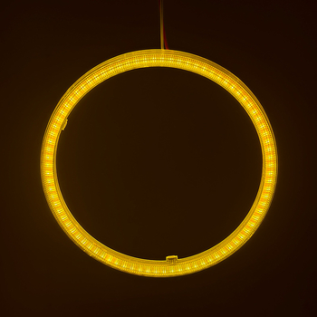 Far COB Angel Eye Halo pentru mașină, lampă LED pentru far, decor DRL, universal, 5W, 9–24V, IP55, 50.000 ore