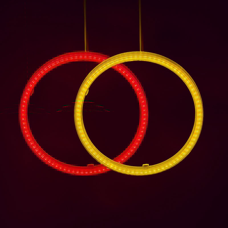 Far COB Angel Eye Halo pentru mașină, lampă LED pentru far, decor DRL, universal, 5W, 9–24V, IP55, 50.000 ore