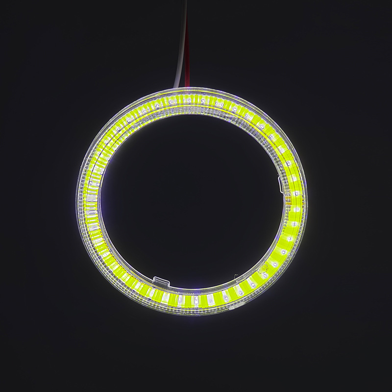 Far COB Angel Eye Halo pentru mașină, lampă LED pentru far, decor DRL, universal, 5W, 9–24V, IP55, 50.000 ore
