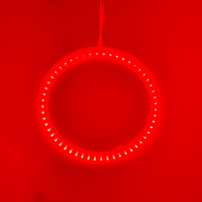 Far COB Angel Eye Halo pentru mașină, lampă LED pentru far, decor DRL, universal, 5W, 9–24V, IP55, 50.000 ore