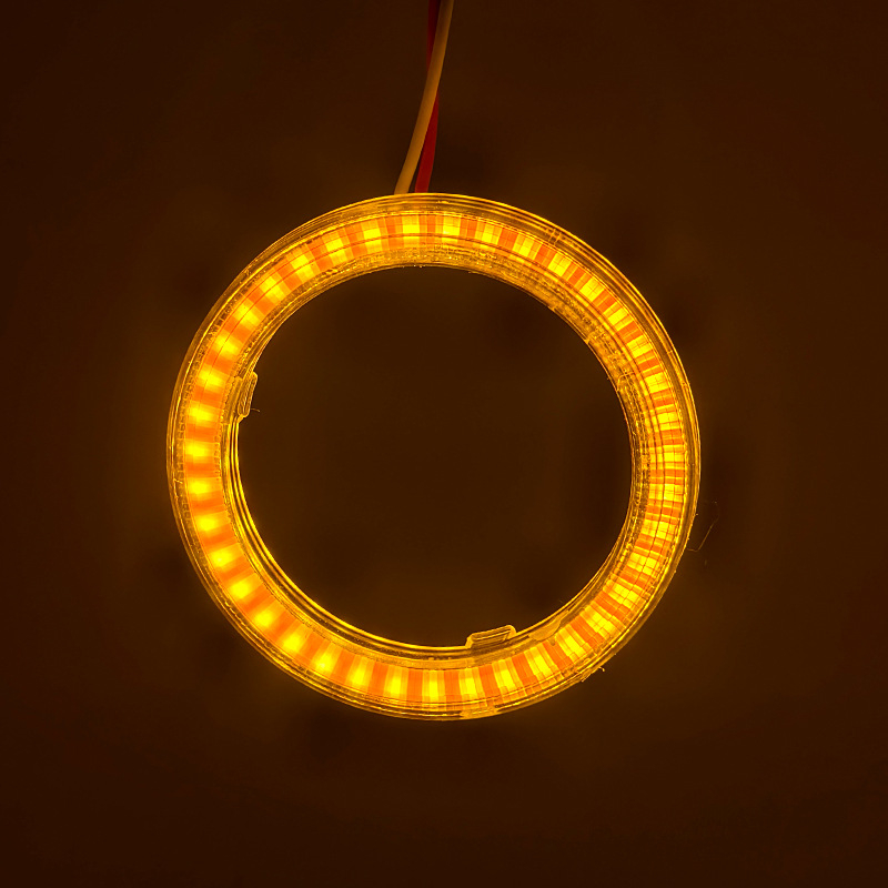 Far COB Angel Eye Halo pentru mașină, lampă LED pentru far, decor DRL, universal, 5W, 9–24V, IP55, 50.000 ore