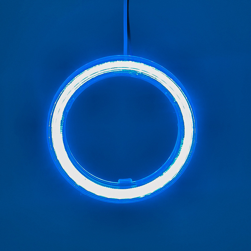 Far COB Angel Eye Halo pentru mașină, lampă LED pentru far, decor DRL, universal, 5W, 9–24V, IP55, 50.000 ore