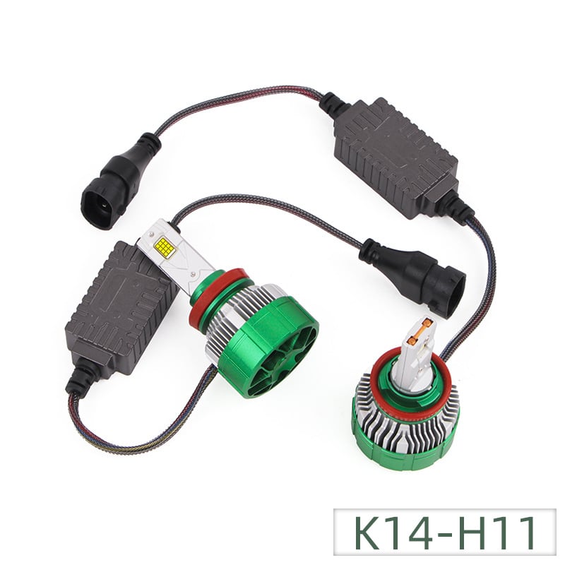 Bec LED pentru farul de cap al mașinii, 250W, 12-24V, IP67, 10000 lm, compatibil cu H1/H4/H7/H11/9005/9006/9012