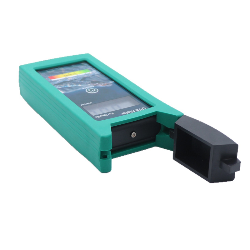 UVB тестер за влечуги – ултравиолетен облъчващ измерител, лампа за влечуги, UVB детектор и измерване на осветеност