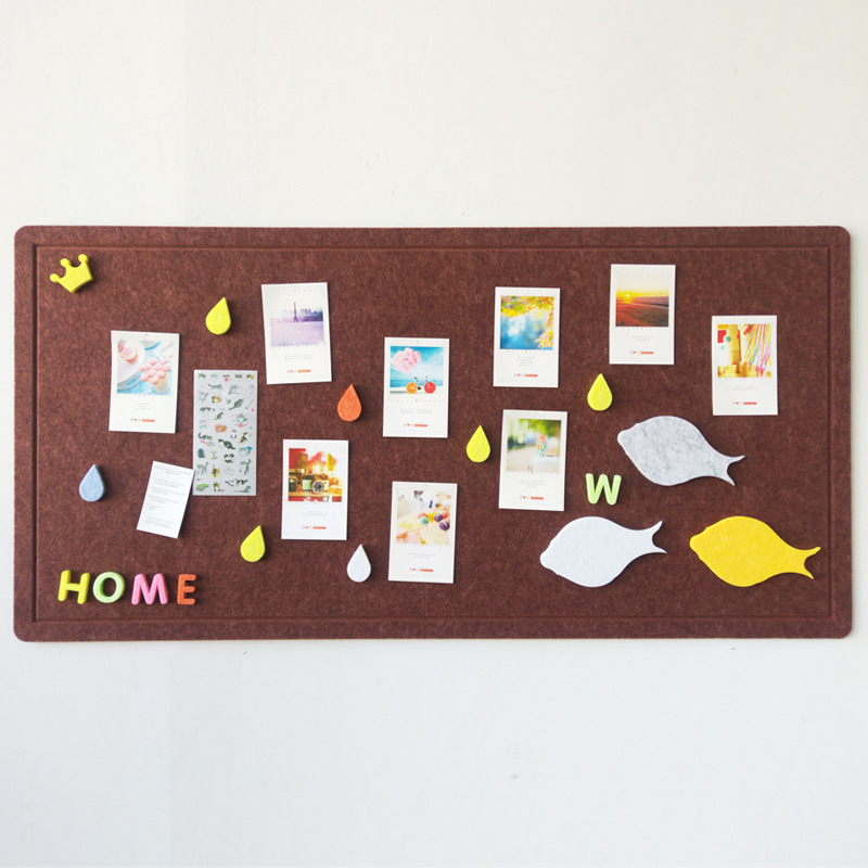 Óvodai filc falitábla – Mengda, poliészter anyag, modern művészet, gravírozás