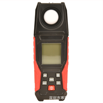 Mini digitálny ručný merací prístroj osvetlenia — vysoko presný Lux/Lux Flux merací prístroj, napájanie 3V, ZEVOLTAGE