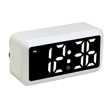 Ρολόι γραφείου JIMEI με LED αριθμητική οθόνη, ηλεκτρονική κίνηση, θερμόμετρο, καθρέφτης, ξυπνητήρι.