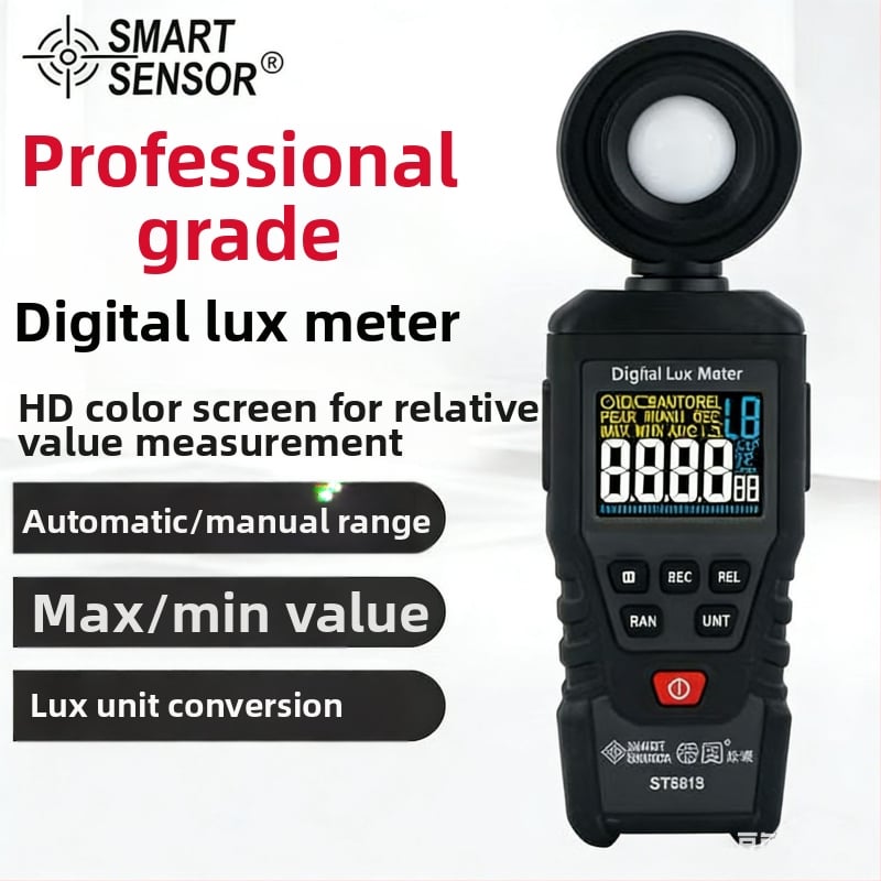 Xima ST8813 prenosný luxmeter – profesionálna úroveň, digitálny displej, vysoká presnosť