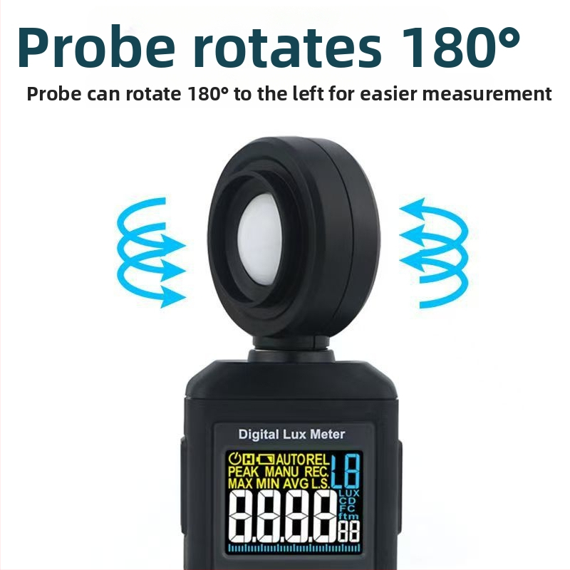 Xima ST8813 prenosný luxmeter – profesionálna úroveň, digitálny displej, vysoká presnosť