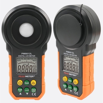 Ψηφιακός φορητός μετρητής φωτεινότητας, υψηλής ακρίβειας, ψηφιακή οθόνη, για έρευνα πυρκαγιών και επίβλεψη