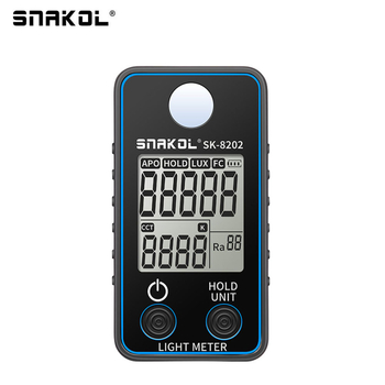 SK-8202/8201/8200 szín- és megvilágításmérő – digitális, hordozható, akkumulátoros