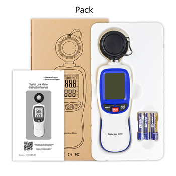 Huitianyi WT81(B) digitális luxmérő, kézi, magas precizitású megvilágításmérő