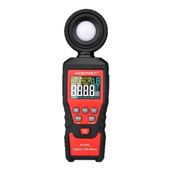Habotest HT620L digitális megvilágításmérő, kézi, magas pontosságú fénymérés
