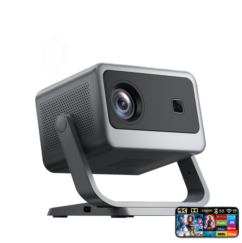 Kućni projektor s Androidom i Wi-Fi, 1080p, 65W, svjetlina 260