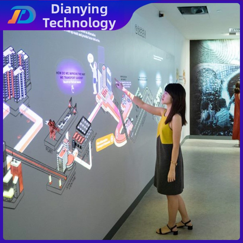 Holografska projekcijska interaktivna stijena za kulturne izložbe – 1080P, Brand: Dianying Technology, Glavni inženjerski projektor, 3C potvrda: 2022010903458101