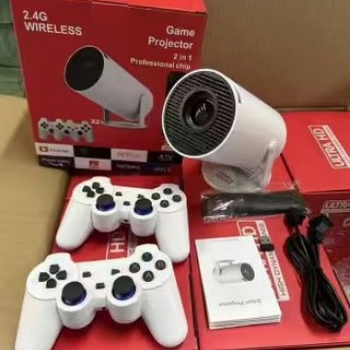 HY300 гейминг преносим проектор с TF карта, 720p резолюция, 30W мощност, яркост 120