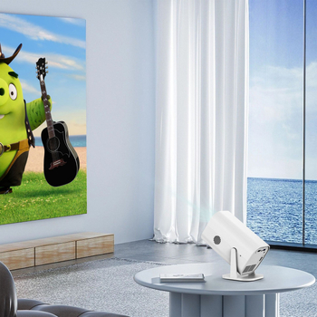 Домашен проектор с автофокус, 1080P резолюция, 350 ANSI яркост, 60 W мощност, 3C сертификат