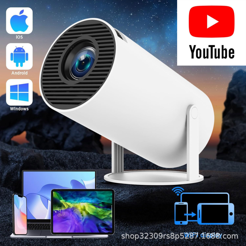 HY300 Android kućni projektor s WiFi, LCD prijenosni 720p (1280x720), 40W