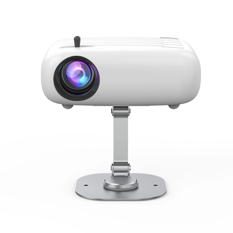 Novi V1 mini prijenosni projektor s HD, Bluetooth, bežičnim zrcaljenjem zaslona za dom i spavaću sobu