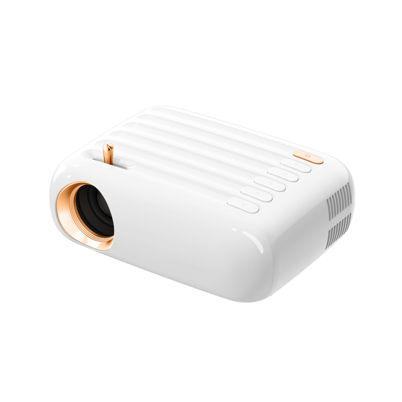 Novi V1 mini prijenosni projektor s HD, Bluetooth, bežičnim zrcaljenjem zaslona za dom i spavaću sobu
