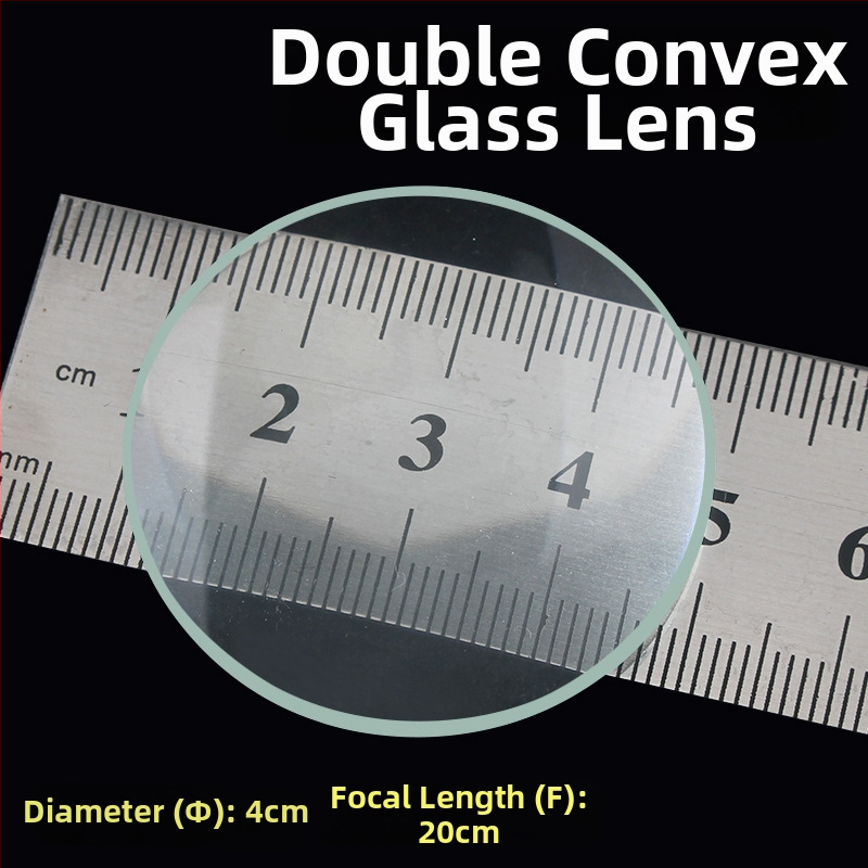 Házi készítésű teleszkópokhoz optikai üveg lencse készlet — konvex, konkáv, bi-konvex, bi-konkáv és planokonvex lencsék