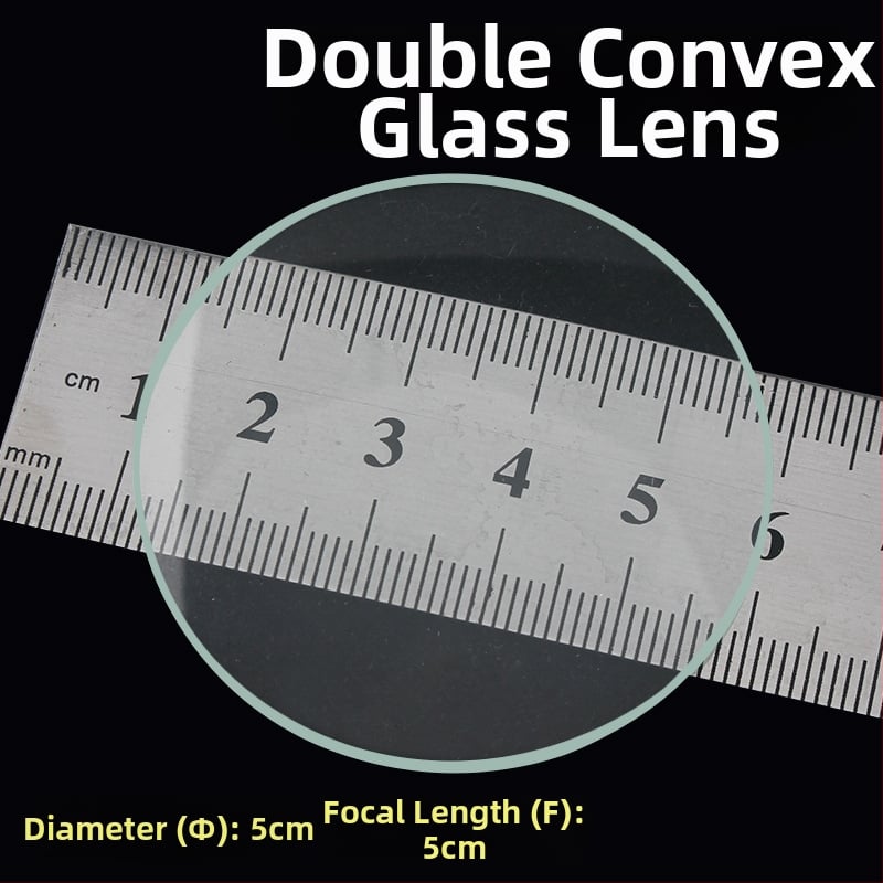 Házi készítésű teleszkópokhoz optikai üveg lencse készlet — konvex, konkáv, bi-konvex, bi-konkáv és planokonvex lencsék
