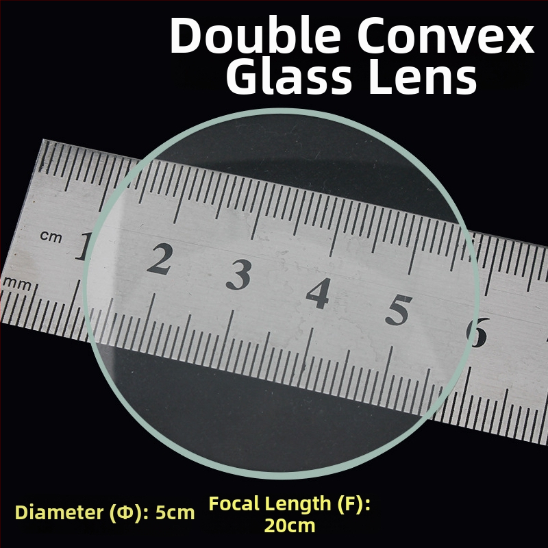 Házi készítésű teleszkópokhoz optikai üveg lencse készlet — konvex, konkáv, bi-konvex, bi-konkáv és planokonvex lencsék