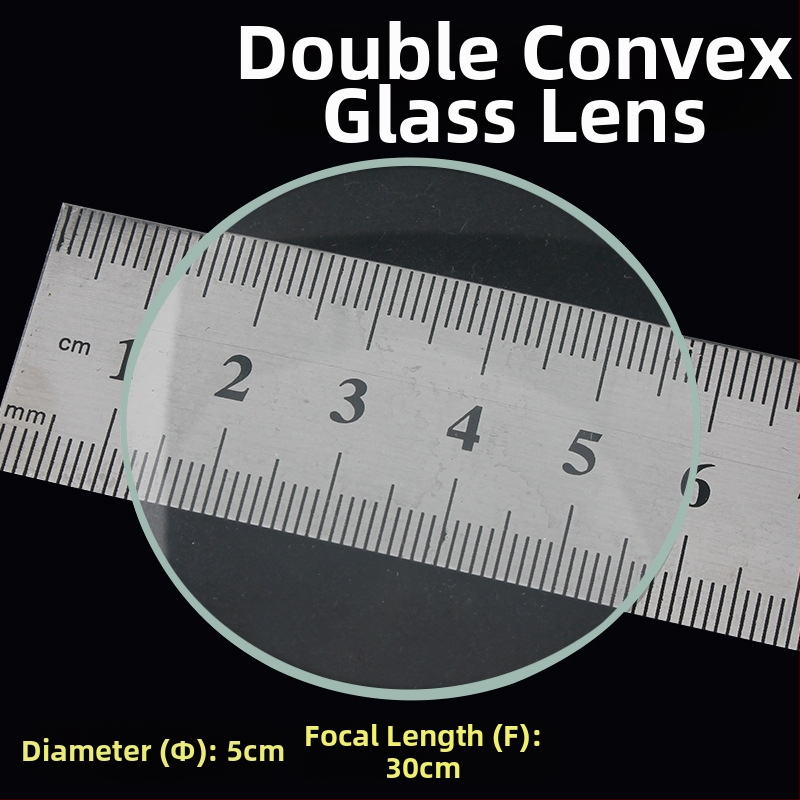 Házi készítésű teleszkópokhoz optikai üveg lencse készlet — konvex, konkáv, bi-konvex, bi-konkáv és planokonvex lencsék