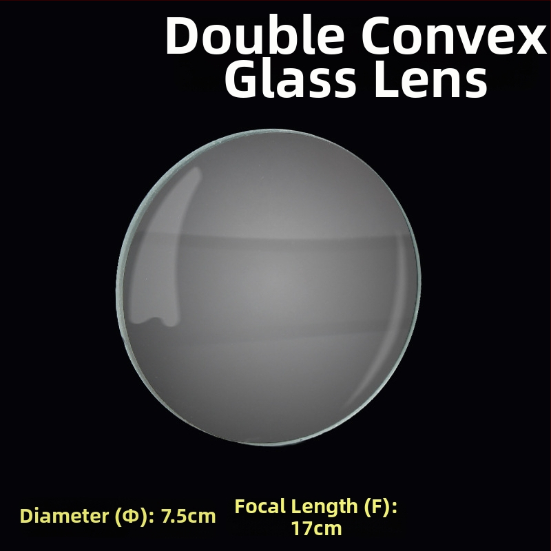 Házi készítésű teleszkópokhoz optikai üveg lencse készlet — konvex, konkáv, bi-konvex, bi-konkáv és planokonvex lencsék