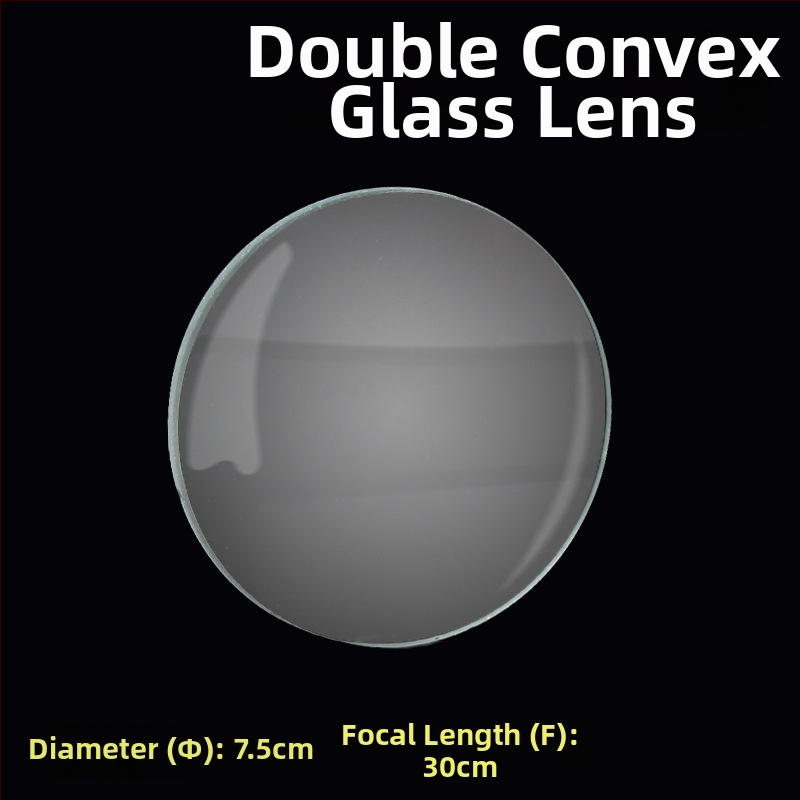 Házi készítésű teleszkópokhoz optikai üveg lencse készlet — konvex, konkáv, bi-konvex, bi-konkáv és planokonvex lencsék
