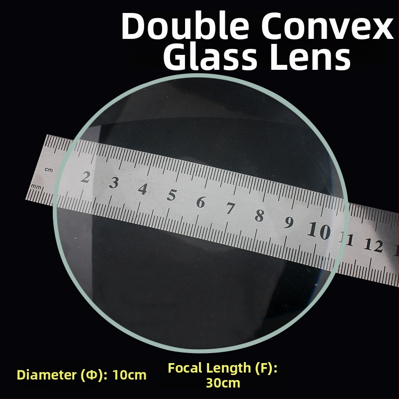 Házi készítésű teleszkópokhoz optikai üveg lencse készlet — konvex, konkáv, bi-konvex, bi-konkáv és planokonvex lencsék