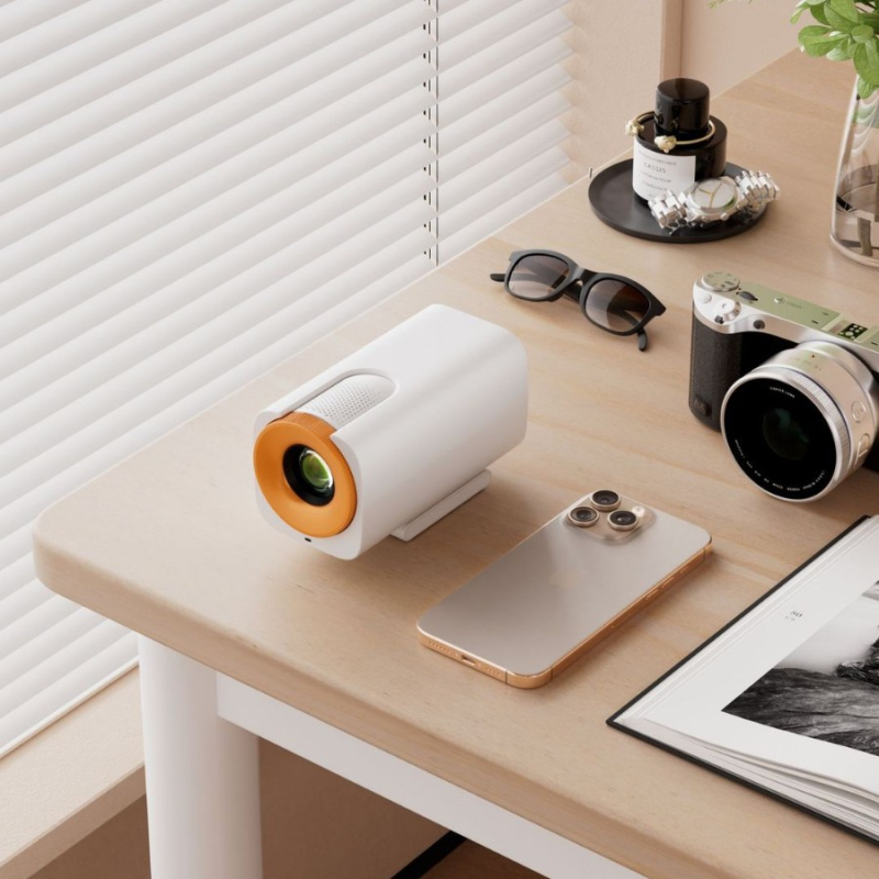 Kućni projektor – 1080p, 120 ANSI svjetlina, 45W snaga, Android 12 s Bluetooth, ručno fokusiranje i automatska korekcija trapezoida
