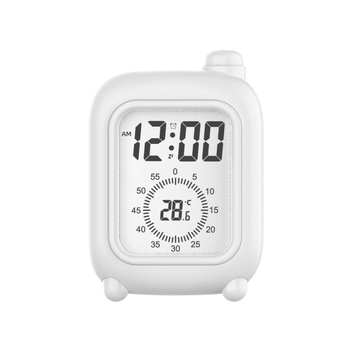 Μίνι ρολόι-χρονoδιακόπτης για παιδιά σε στυλ βαλίτσας – LCD οθόνη, ώρα/θερμοκρασία/ημερομηνία, ξυπνητήρι, αντίστροφη μέτρηση, 24ωρη και εβδομαδιαία ένδειξη, εξωτερική τροφοδοσία