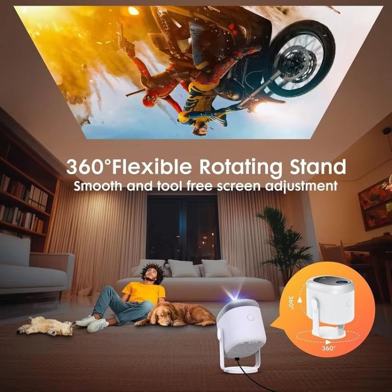 Prijenosni projektor Ying yihong, 55W, 720P (1280x720), Svjetlina 180