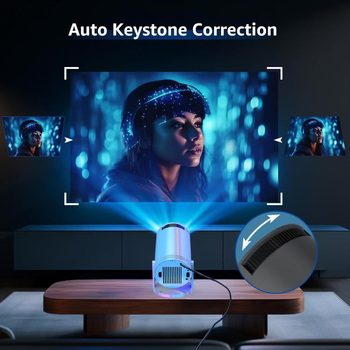 HY300Pro Android projektor, 720p, prijenosni, bežični, kućni projektor s visokom svjetlošću