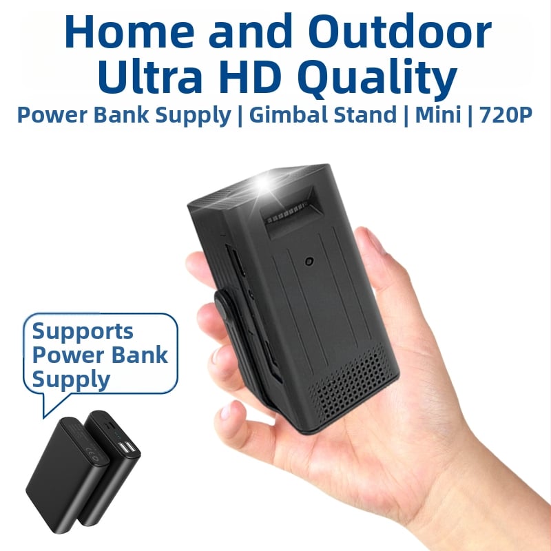 Ghosting портативен проектор, XGA 1024x768, яркост 170, 120-инчов проекционен размер, Android 11