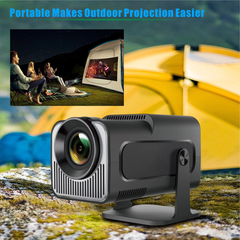 Prijenosni mini projektor 320MINI, 720p, 200 ANSI lumena, projekcija do 200 inča, za kućnu i vanjsku uporabu.