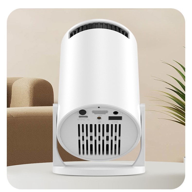 Y2S hordozható projektor, 720P (1280x720), 50 ANSI fényerő, 120 hüvelykes vetítés, 10W teljesítmény