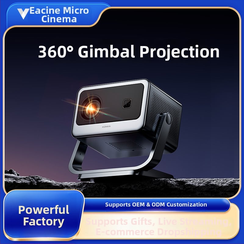 PTZ Háztartási projektor – Konka C2pro (720p HD, 260 ANSI, 50W)