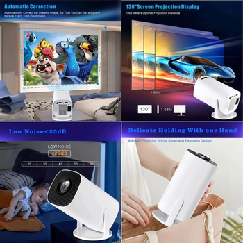 Kućni projektor, Android 11.0, Wi‑Fi, Bluetooth, 60W, 720P